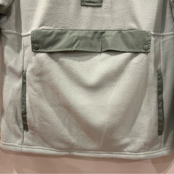 Eddie Bauer Fleece Pullover Womens 1/4 Zip Medium 10-12 Green Gorpcore Outdoor - Picture 4 of 12